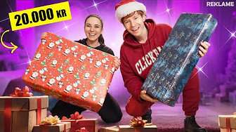 Køber julegaver til Maria