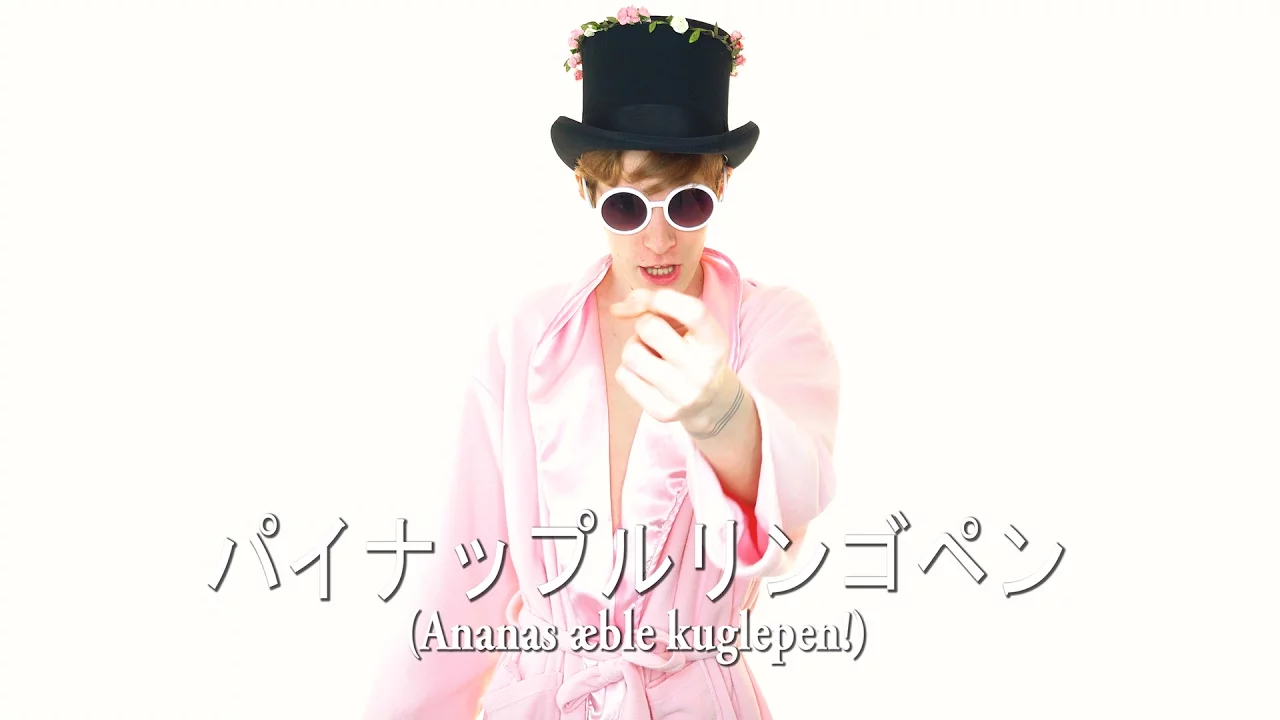 Pen Pineapple Apple Pen PÅ DANSK