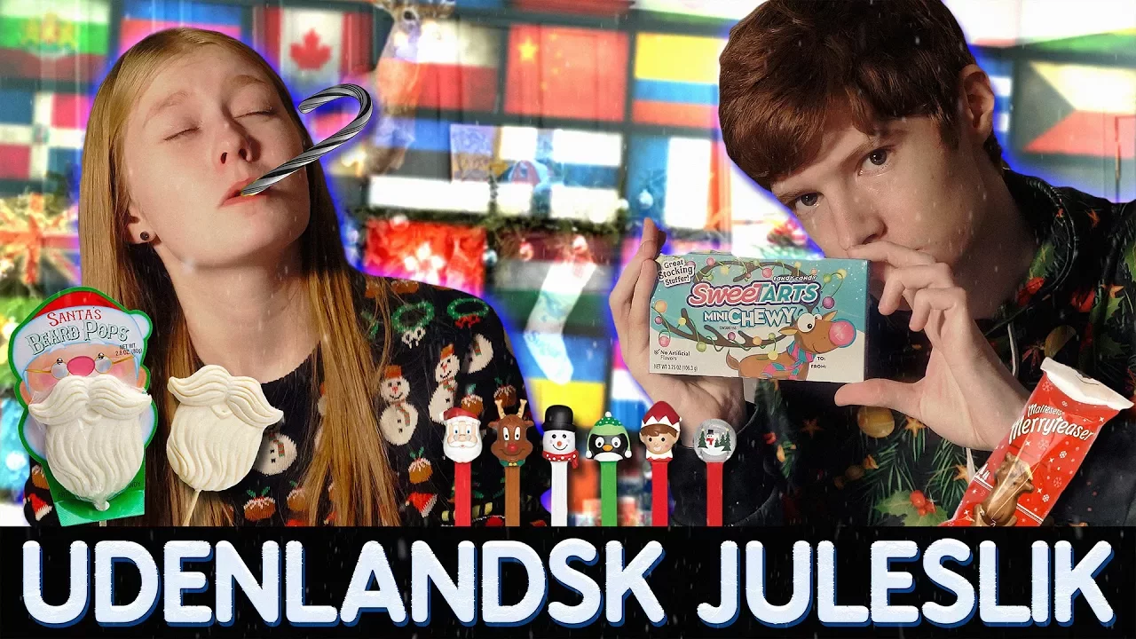 SMAGER PÅ UDENLANDSK JULESLIK