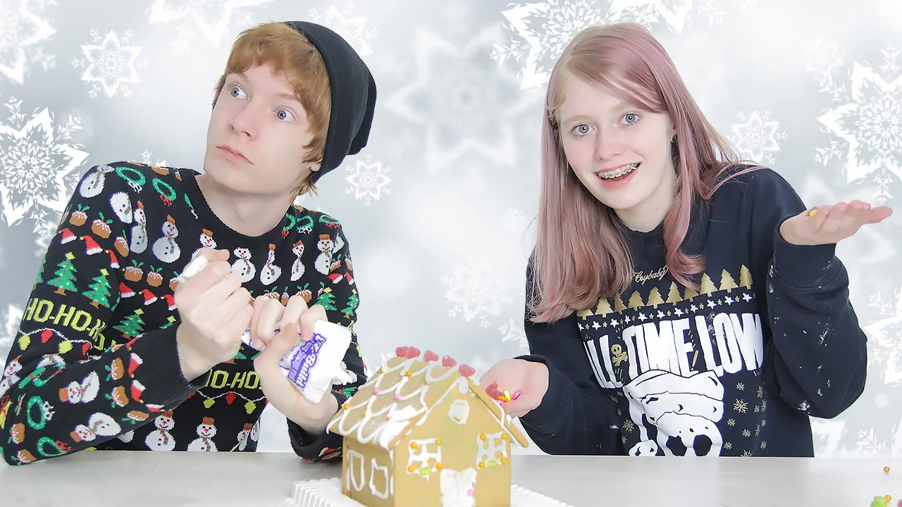 Simon & Søster - Vi bygger kagehus!