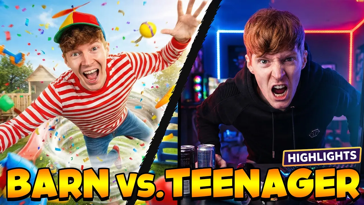 BARN Vs TEENAGER - HIGHLIGHTS