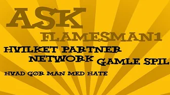 ASK ME: Hvilket Network Partner? Bor I alene? Hater I nogle?