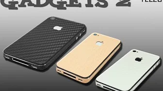 Gadgets 2 - iPhone 4 og 4S skins Fra Tezzo.dk