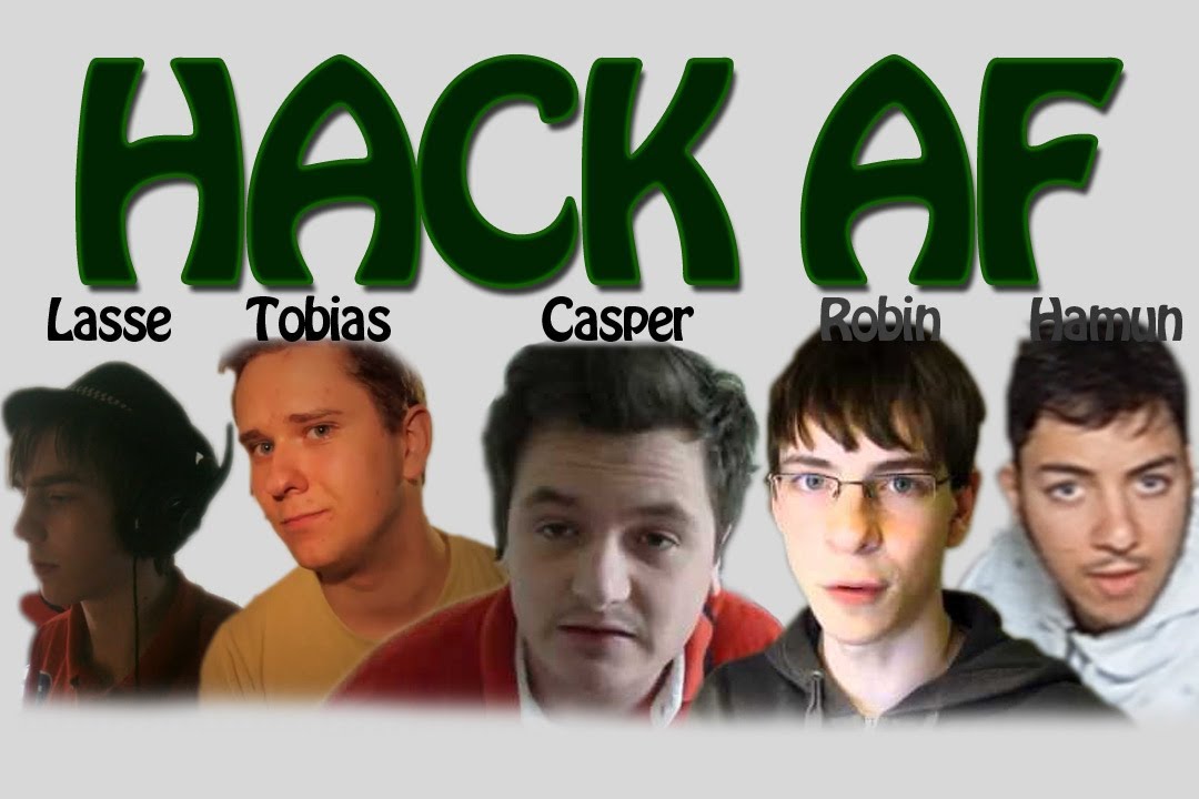 Hack af YouTubere v1 - RobinKaja, Spørg Casper, LasseMedHatten, Kulhalhalvorsen og Commentatorboy