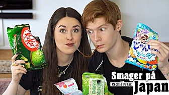 DANES TASTING JAPANESE CANDY