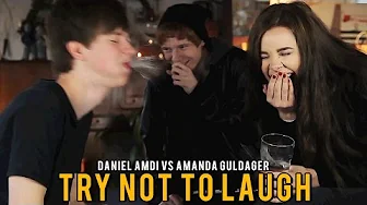 TRY NOT TO LAUGH med Amanda Guldager & Daniel Amdi