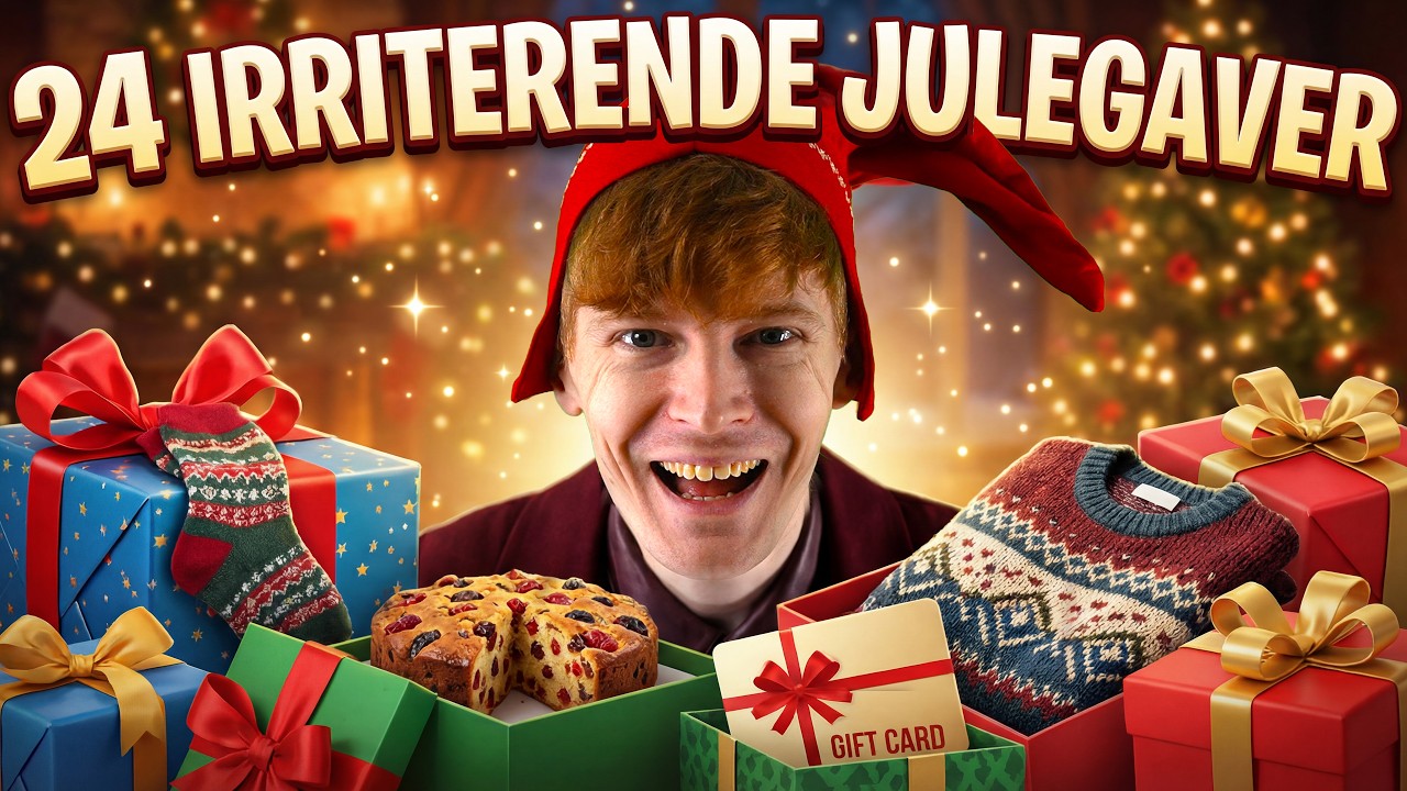 24 IRRITERENDE JULEGAVER