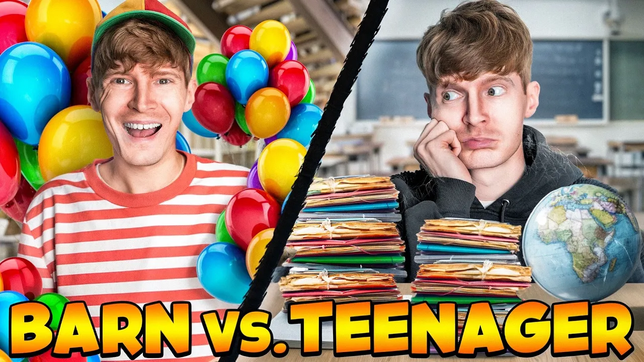 AT VÆRE BARN vs TEENAGER #12