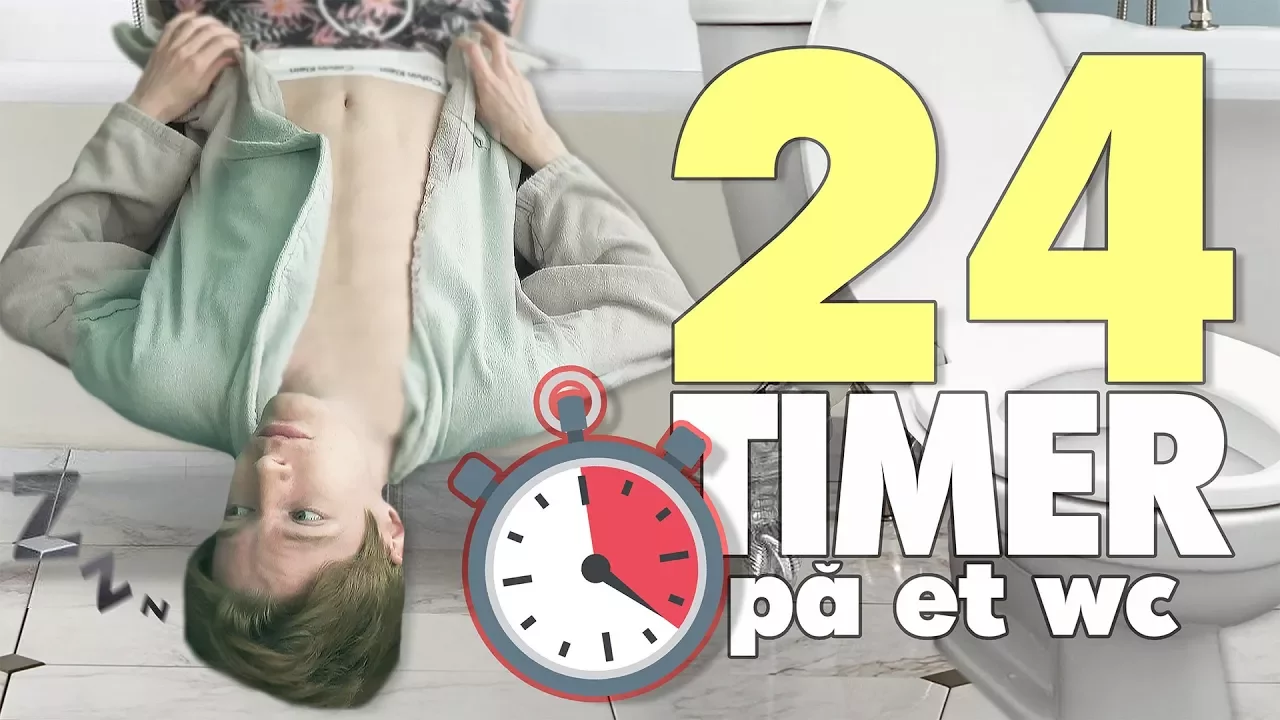 24 TIMER PÅ ET TOILET - (Hvad Hvis Simon #3)
