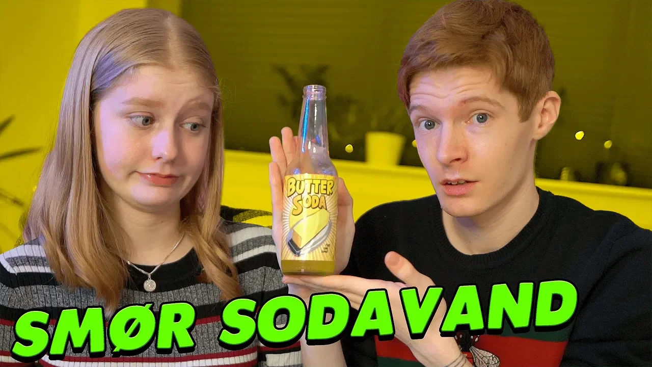Smager På Mystiske Sodavand - med min søster