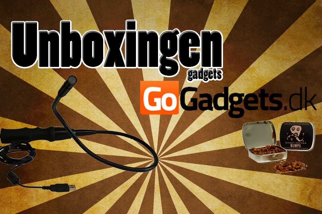 Unboxingen - Orme, Chili og slangekamera?