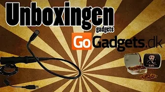 Unboxingen - Orme, Chili og slangekamera?