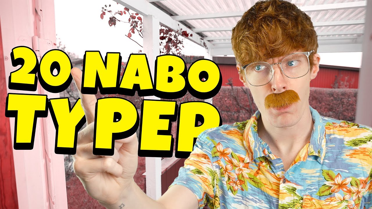 20 IRRITERENDE NABO TYPER