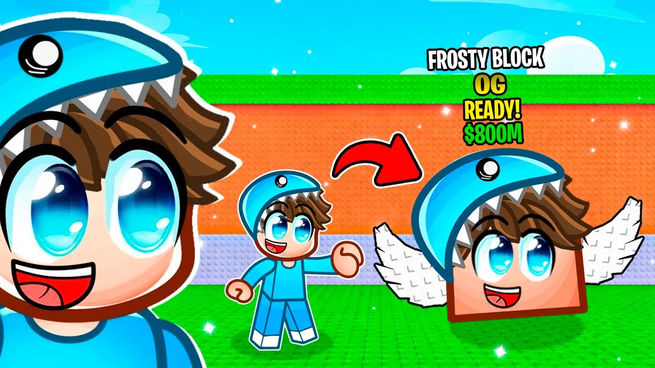 SÅDAN Blev Jeg DEN BEDSTE NOGENSINDE Til Be A Lucky Block i Roblox!