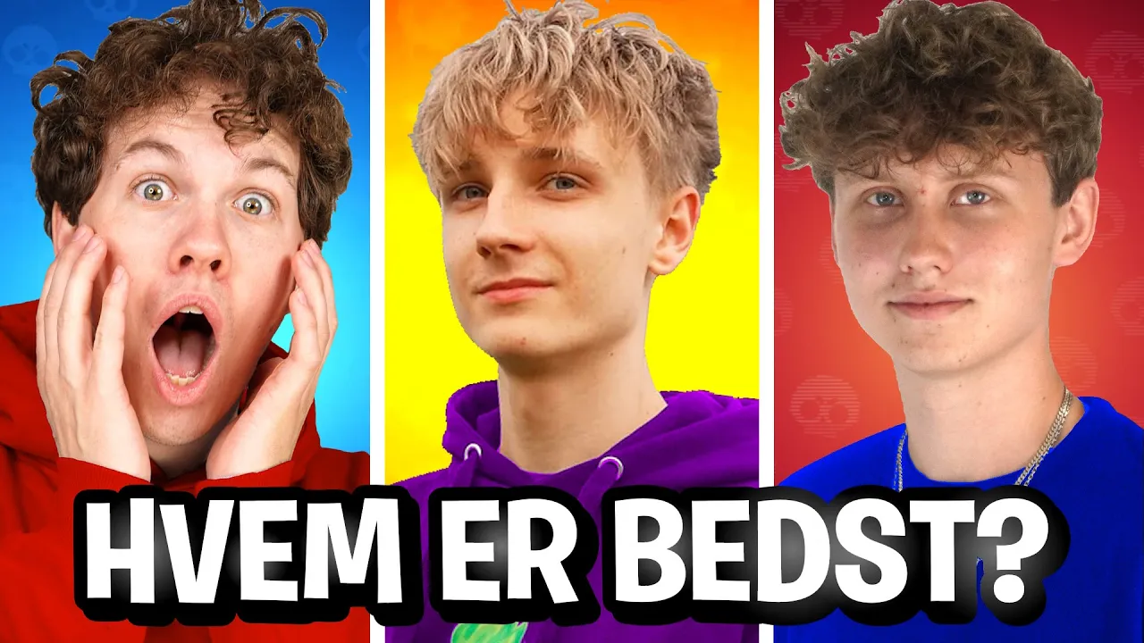 Hvilken Dansk Youtuber Er Bedst Til Brawl Stars?
