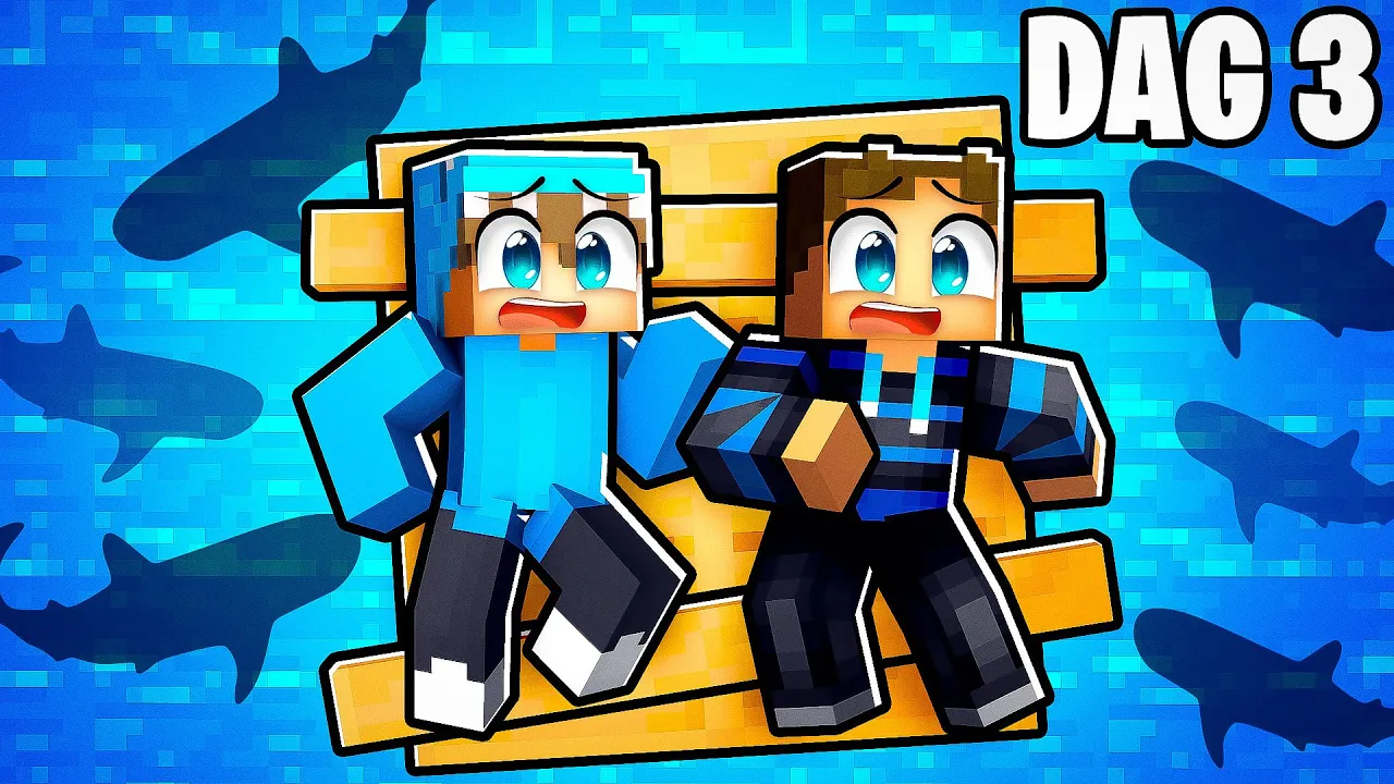 7 Dage På en Raft med Judex i Minecraft!