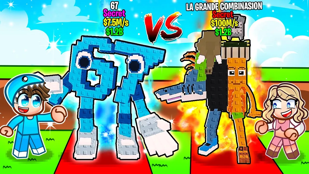 24.000 Robux Brainrot Battle Mod NAT i Roblox Steal a Brainrot!