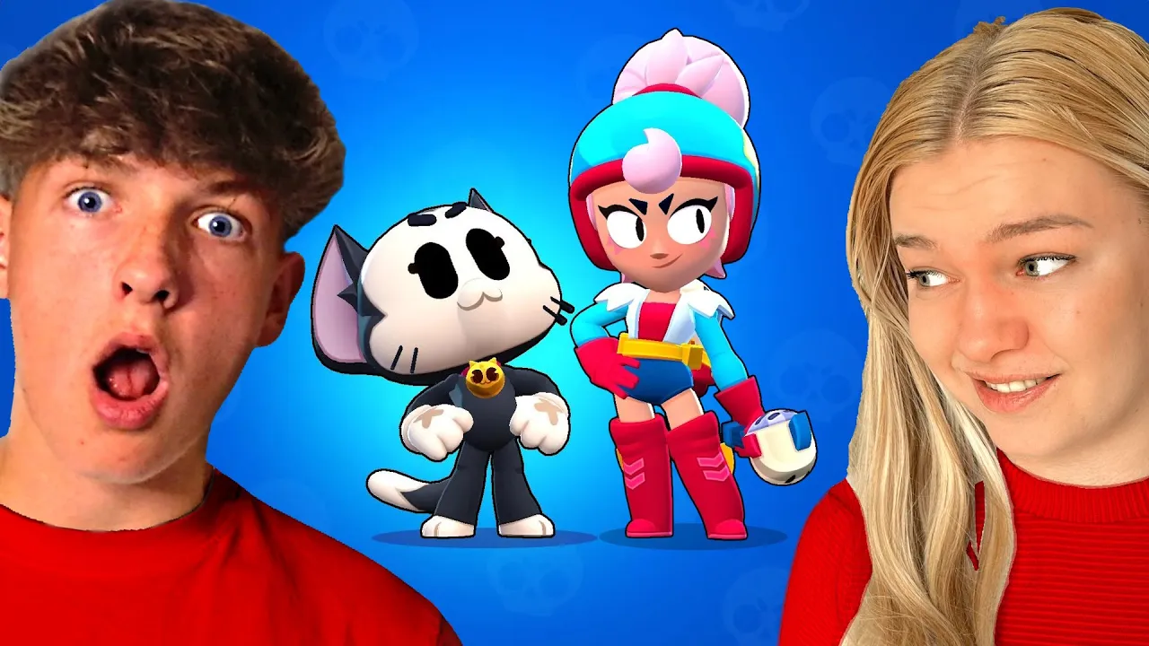 SPILLER BRAWL STARS MED MIN SØSTER (NATASJA) - Dansk Brawl Stars