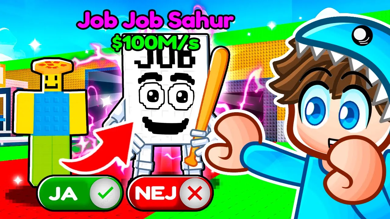 JEG BYTTER EN 1$ BRAINROT TIL EN 100.000.000$ BRAINROT i Roblox Trade a Brainrot!