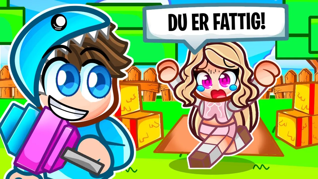 Jeg TROLLEDE Nat som NOOB med DYRESTE FRUGTER i Grow a Garden!