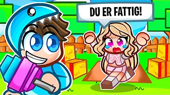 Jeg TROLLEDE Nat som NOOB med DYRESTE FRUGTER i Grow a Garden!