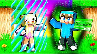 PRANKER MIN SØSTER MED /SNYD i Minecraft!