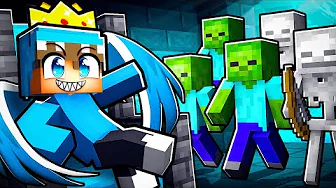 Jeg Lever Som MONSTER KONGE i Minecraft!