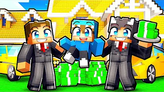 Jeg Bliver ADOPTERET af en MILLIONÆR Familie i Minecraft!