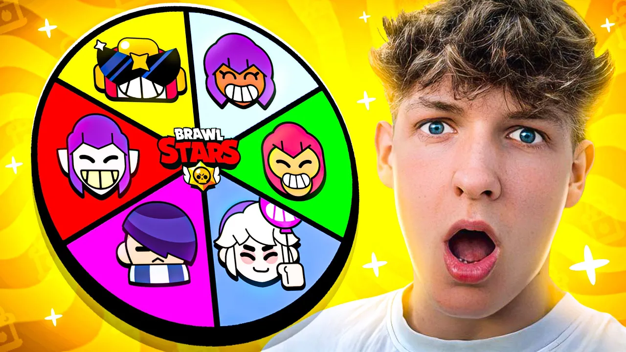 LYKKEHJULET BESTEMMER MIN BRAWLER - Dansk Brawl Stars