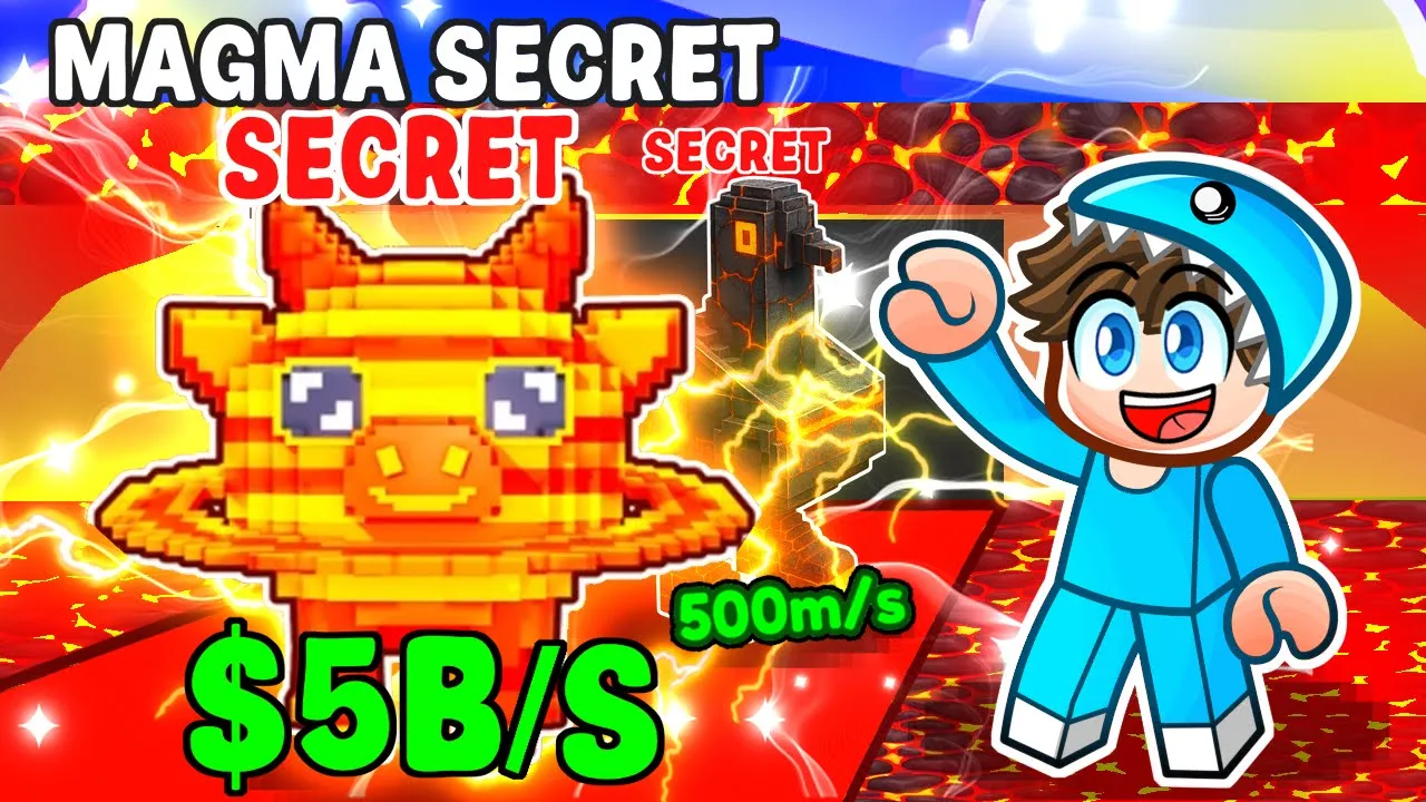 FÅR DE VILDESTE LAVA BRAINROTS i Steal a Brainrot i Roblox!