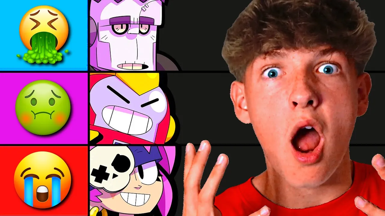 TOP 10 VÆRSTE BRAWLERS! - Dansk Brawl Stars