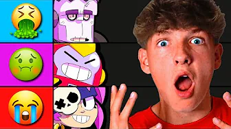 TOP 10 VÆRSTE BRAWLERS! - Dansk Brawl Stars