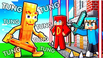 Jeg Beskytter Min Base Imod TUNG SAHUR i Minecraft!