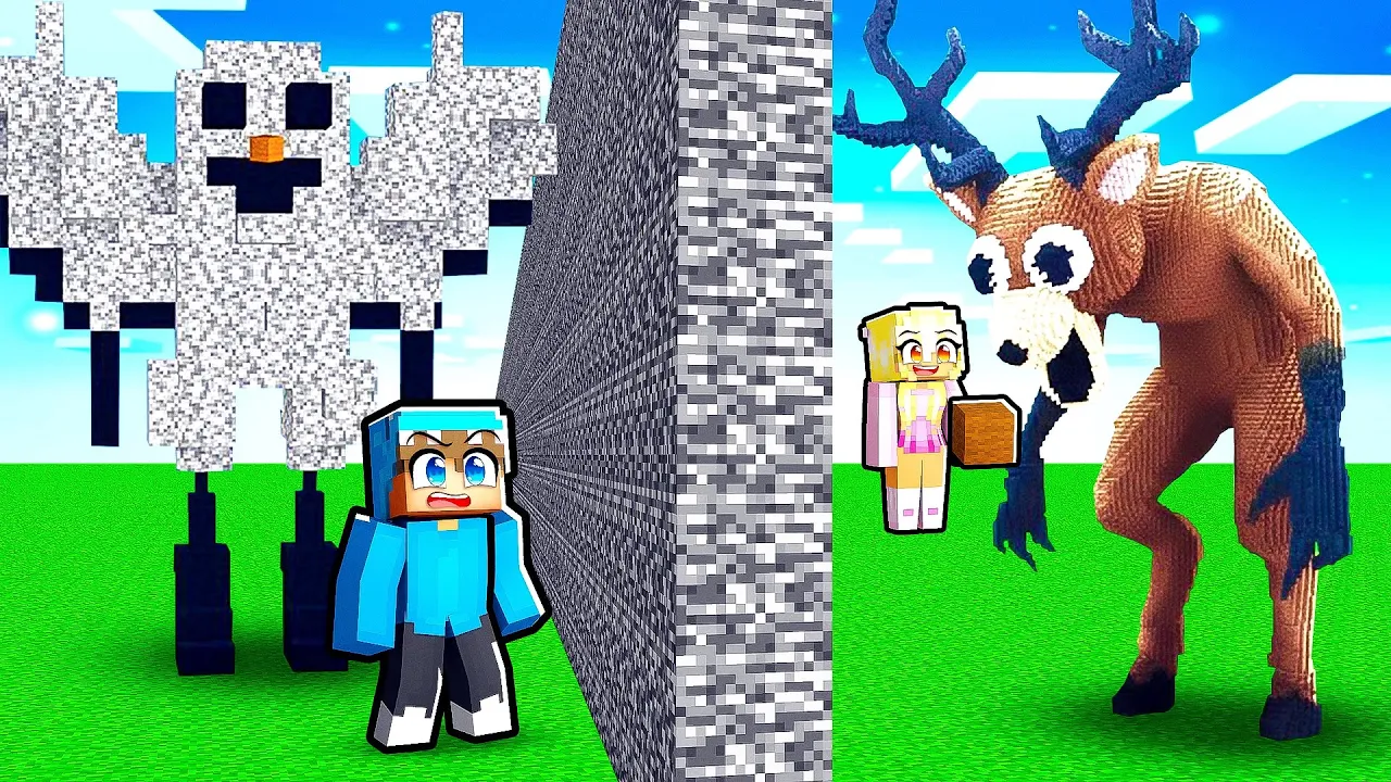 HVEM BYGGER BEDST 99 Nights in Forest i Minecraft?