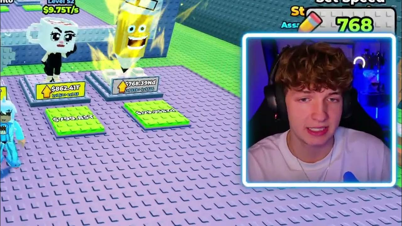 Sådan GENNEMFØREDE jeg Escape Tsunami For Lucky Blocks på 5 MIN!