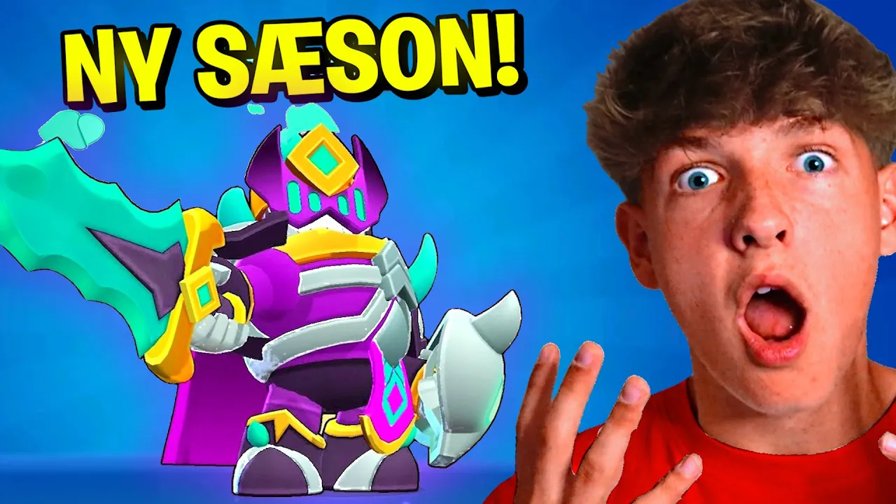 DEN NYE SÆSON ER CRAZY! - Dansk Brawl Stars
