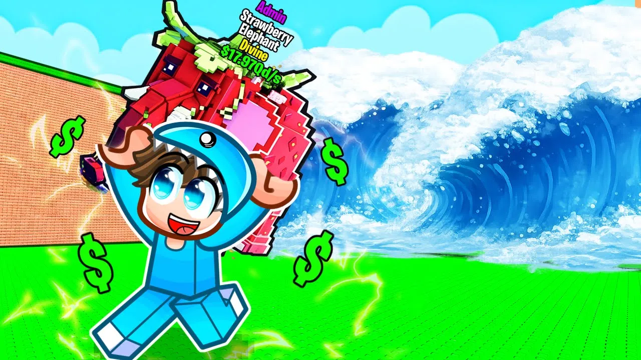 Jeg FLYGTER Fra en TSUNAMI Med De BEDSTE BRAINROTS i Roblox