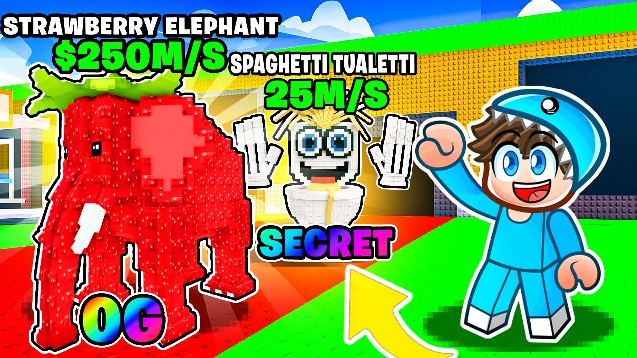 De NYE BRAINROTS ER ALT For OP i Steal a Brainrot i Roblox