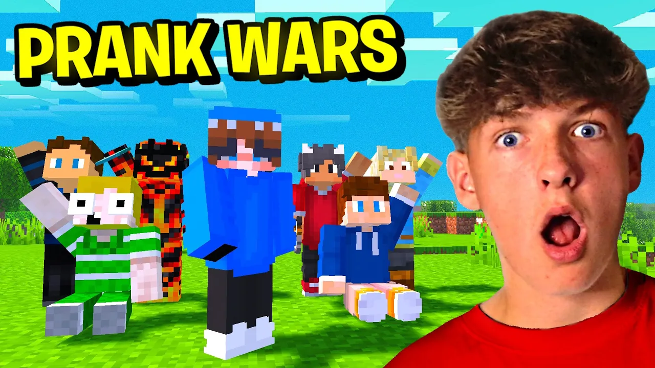 JEG ER MED I PRANK WARS! - Minecraft Prank Wars #1