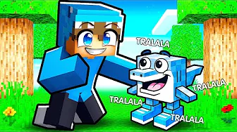 Jeg ADOPTERER Baby Tralaleo Trallala i Minecraft!