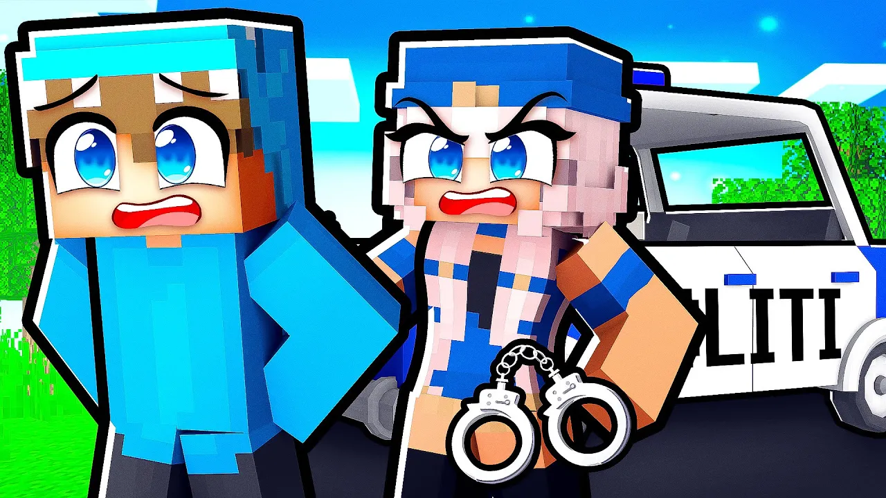 POLITI PIGE HAR ET CRUSH PÅ MIG i Minecraft!