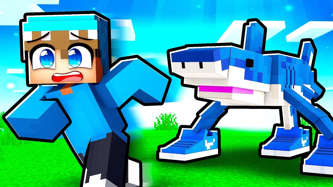 Jeg Bliver JAGTET af Tralaleo Trallala i Minecraft!