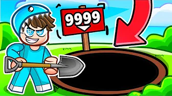 Graver Det DYBESTE Hul i Baghaven i Roblox!