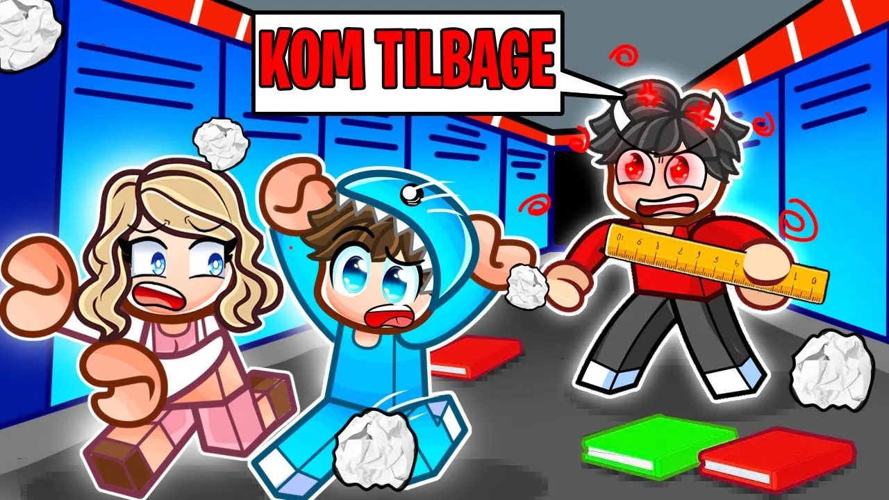 VI FLYGTER FRA DEN ONDESTE SKOLELÆRER I ROBLOX!