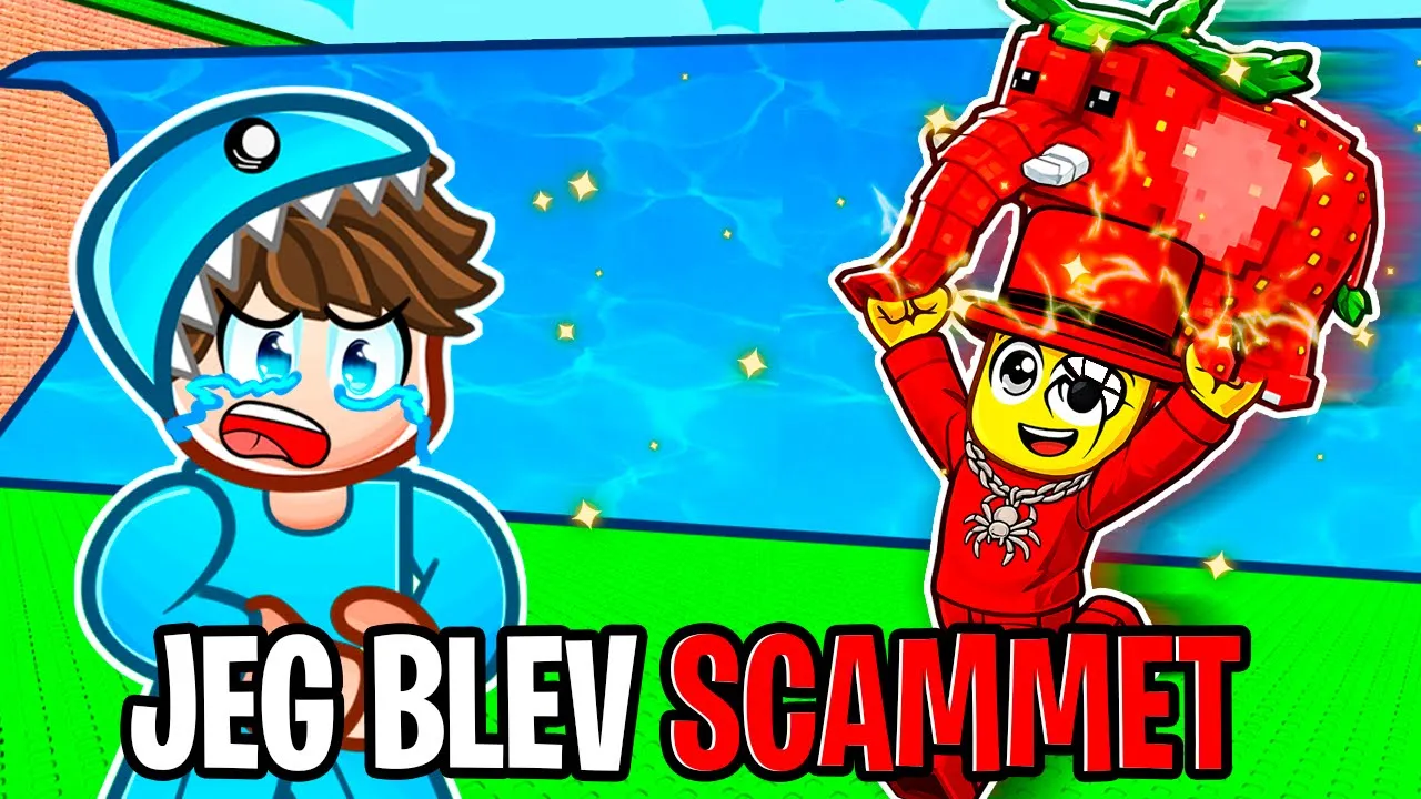 JEG BLEV SCAMMET I ESCAPE TSUNAMI FOR BRAINROTS I ROBLOX!
