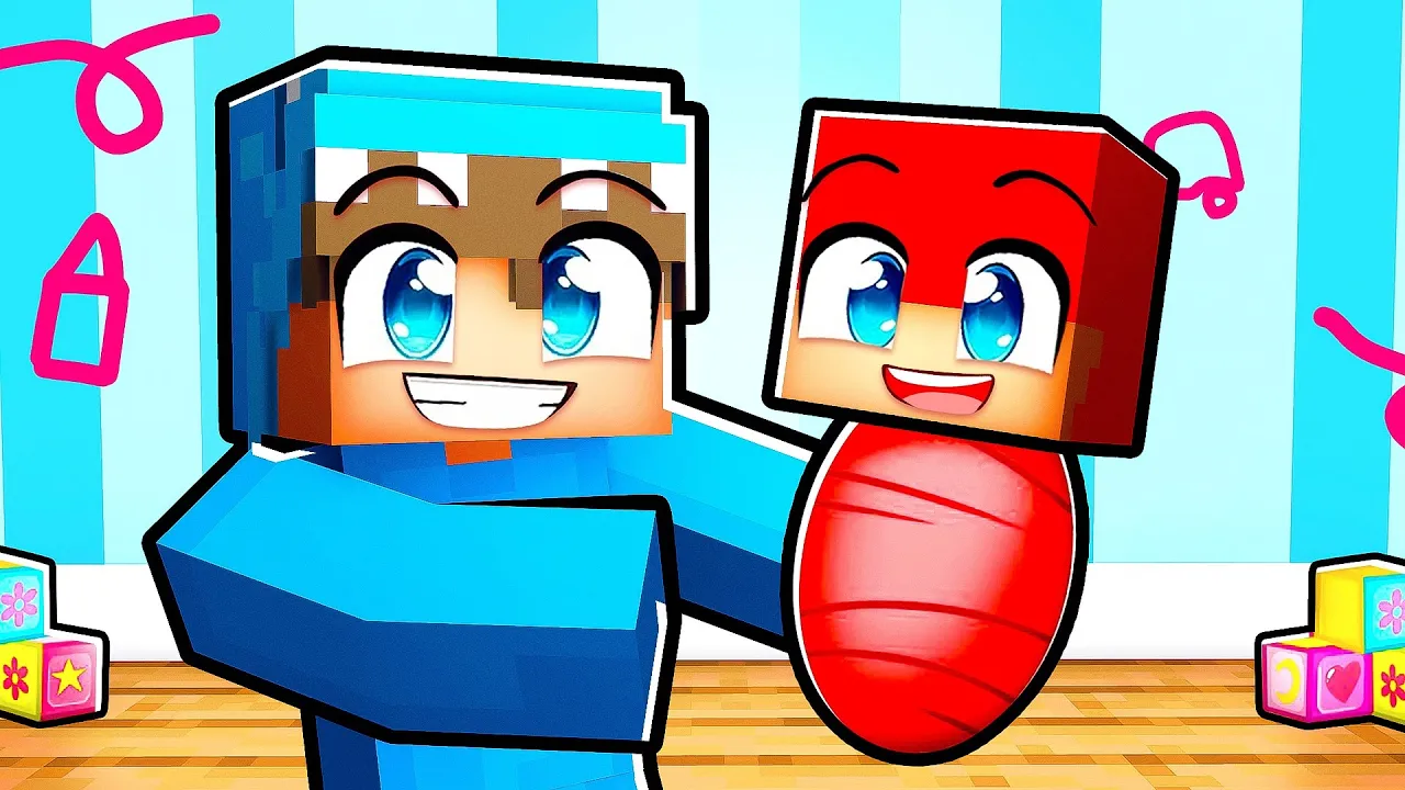 Jeg ADOPTERER en BABY i Minecraft!