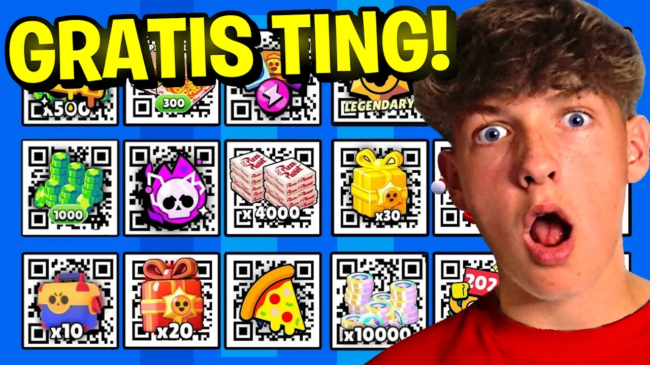 ALLE GRATIS KODER SOM VIRKER! - Dansk Brawl Stars