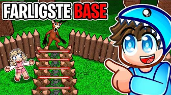 VI BYGGER DEN FARLIGSTE BASE i 99 Nights In the Forest i Roblox!