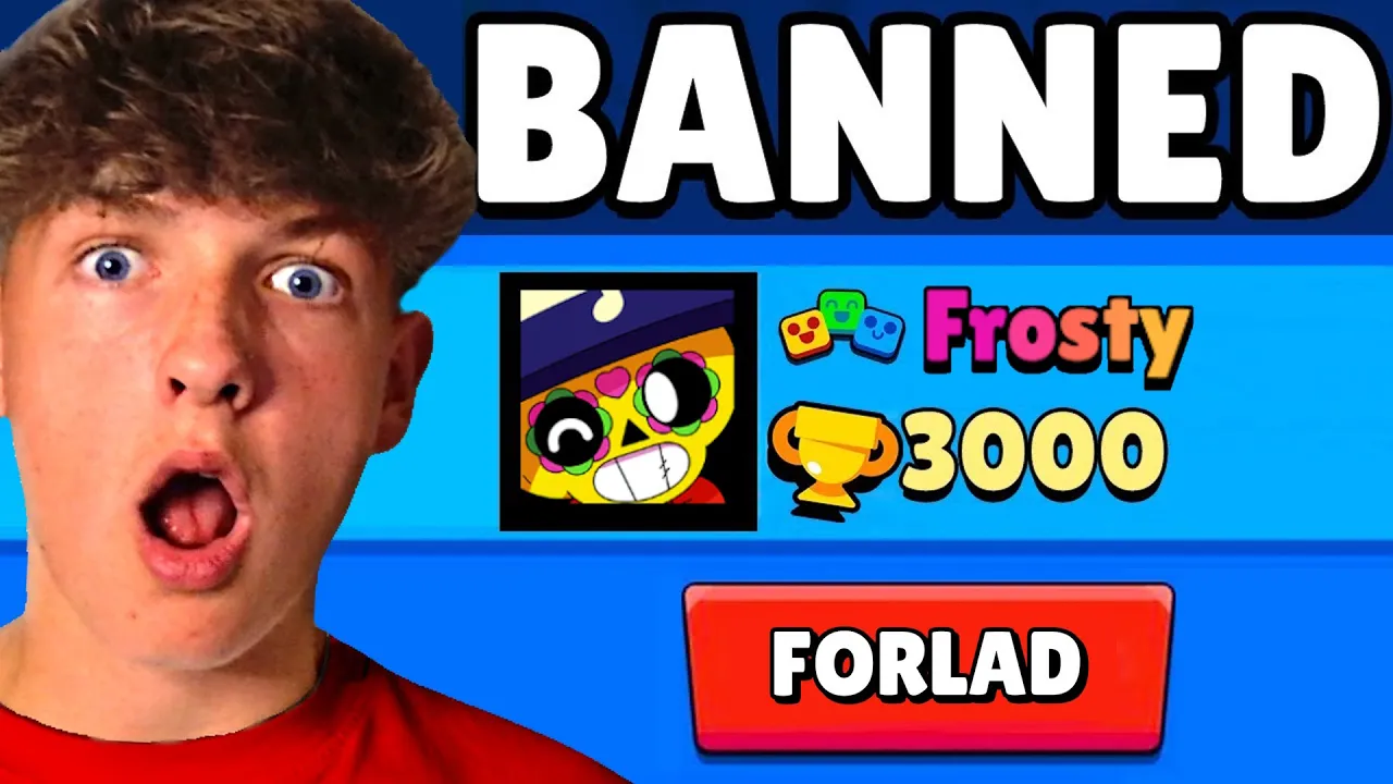 Jeg er Blevet BANNED! - Dansk Brawl Stars
