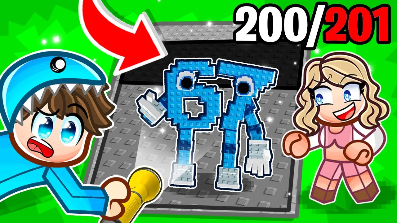 Mig og Nat Finder ALLE BRAINROTS i Roblox Find the Brainrots!